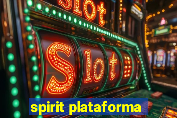 spirit plataforma